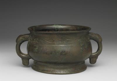 图片[3]-Gui food container of Yuzheng Wei, early Western Zhou dynasty (1049/45-957 BCE)-China Archive